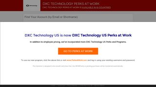
                            7. Find Your Account (by Email or Shortname) - DXC Technology ...