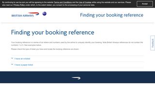 
                            7. Find Your Booking - British Airways