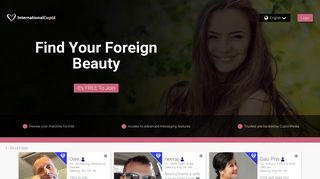 
                            3. Find Your Foreign Beauty - InternationalCupid.com