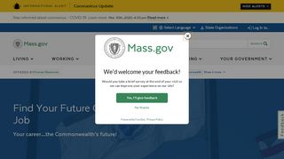 
                            8. Find Your Future Commonwealth Job | Mass.gov