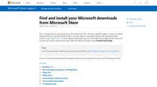 
                            1. Find your Microsoft downloads and product keys - Microsoft Support