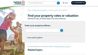 
                            11. Find your property rates or valuation - Auckland Council