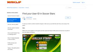 
                            1. Find your User ID in Soccer Stars – Miniclip Player Experience