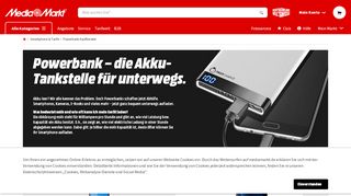 
                            10. Finden Sie die passende Powerbank für Ihr Gerät | MediaMarkt