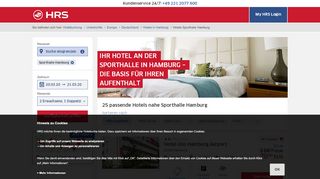 
                            6. Finden Sie Ihr Hotel nahe der Sporthalle Hamburg - HRS.com