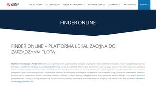 
                            3. Finder Online - platforma i aplikacja do mobilnego zarządzania flotą