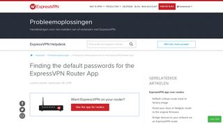 
                            7. Finding Default Passwords for the ExpressVPN Router App