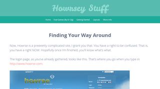 
                            10. Finding Your Way Around – Howrsey Stuff