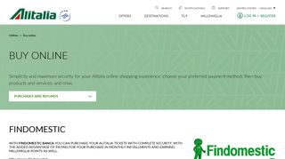 
                            6. Findomestic - Alitalia