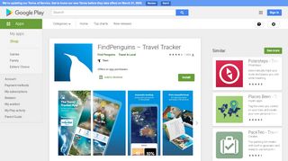
                            8. FindPenguins - Travel Tracker & Fotobuch – Apps bei Google Play