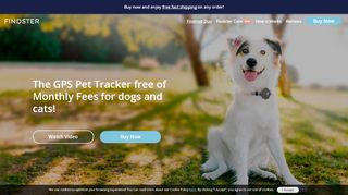 
                            12. Findster: GPS Pet Tracker for Dogs and Cats - Free of Monthly Fees