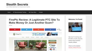 
                            9. FinePtc Review: A Legitimate PTC Site To Make Money Or Just ...