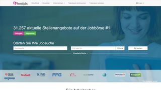 
                            3. finest jobs - Die Jobbörse #1 - nur aktuelle Stellenangebote