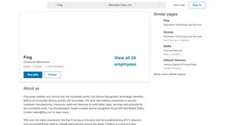 
                            9. Fing | LinkedIn