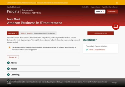 
                            11. Fingate - Overview: About iProcurement: Amazon Business (Catalog ...