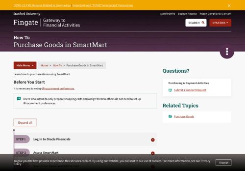 
                            3. Fingate - SmartMart: How to Buy Items Using SmartMart