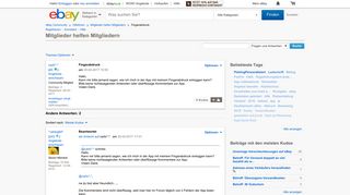 
                            2. Fingerabdruck - eBay Community