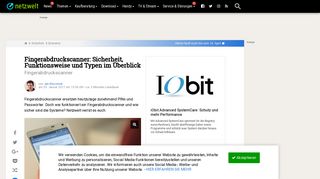 
                            10. Fingerabdruckscanner: Sicherheit, Funktionsweise und Typen im ...