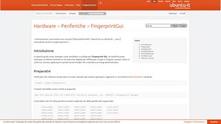 
                            4. Fingerprint GUI - Wiki Ubuntu-it