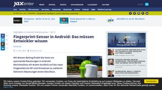 
                            7. Fingerprint-Sensor in Android: Das müssen Entwickler wissen ...