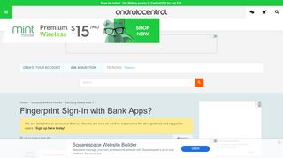 
                            12. Fingerprint Sign-In with Bank Apps? - Android Forums at ...