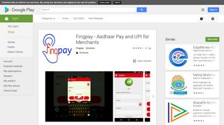 
                            4. Fingpay - Aadhaar Pay and UPI for Merchants - Google Play पर ...
