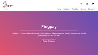 
                            1. Fingpay - Secure payment with your fingerprint