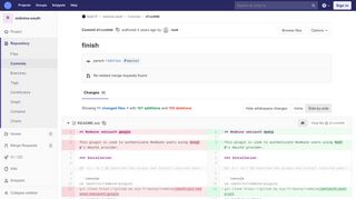 
                            9. finish (d7ce4996) · Commits · MyECP / redmine-oauth · GitLab