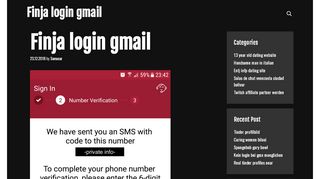 
                            8. Finja login gmail. - Dating Sites