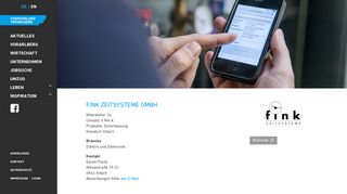 
                            10. Fink Zeitsysteme GmbH - CHANCENLAND VORARLBERG