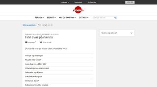 
                            7. Finn svar på nav.no - www.nav.no