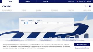 
                            6. Finnair: Flights and flight tickets to over 130 destinations