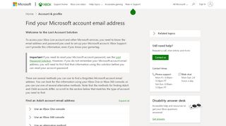 
                            8. Finne e-postadressen for Microsoft-kontoen - Xbox Support