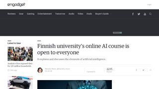 
                            9. Finnish university's online AI course is open to everyone - ...
