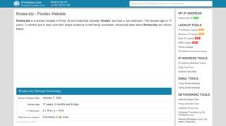 
                            12. Finolex Website - finolex.biz | IPAddress.com