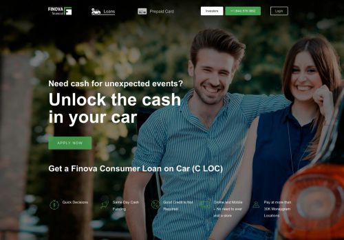 
                            4. Finova CLOC a Better Digital Alternative to a Car Title Loan