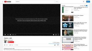 
                            7. FINSYS - ERP - YouTube