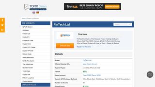 
                            6. Fintech LTD Trusted Review | Verified Working Forex Trading Solution