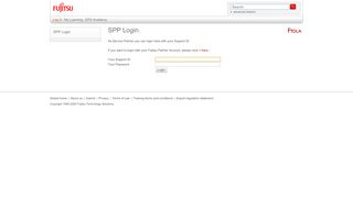 
                            12. FiOLA - SPP Login - Fujitsu