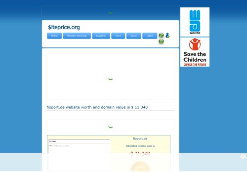 
                            9. fioport.de website worth, domain value and website traffic - SitePrice