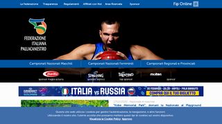 
                            2. FIP - Federazione Italiana Pallacanestro - official site