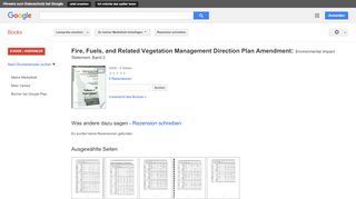 
                            6. Fire, Fuels, and Related Vegetation Management Direction Plan ...