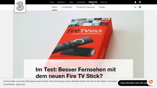 
                            11. Fire TV Stick mit Alexa-Sprachfernbedienung | Drei.at