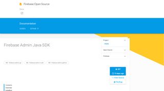 
                            9. Firebase Admin Java SDK - Firebase Open Source