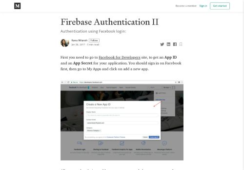 
                            13. Firebase Authentication II – Rama Milaneh – Medium