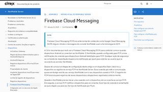 
                            11. Firebase Cloud Messaging - Citrix Docs