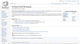 
                            9. Firebase Cloud Messaging - Wikipedia