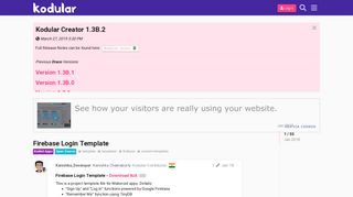 
                            1. Firebase Login Template - Open Source - Kodular Community