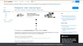 
                            8. Firebase UI - Auth - Use own layout - Stack Overflow