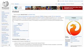 
                            11. Firebird - Wikipedia, la enciclopedia libre
